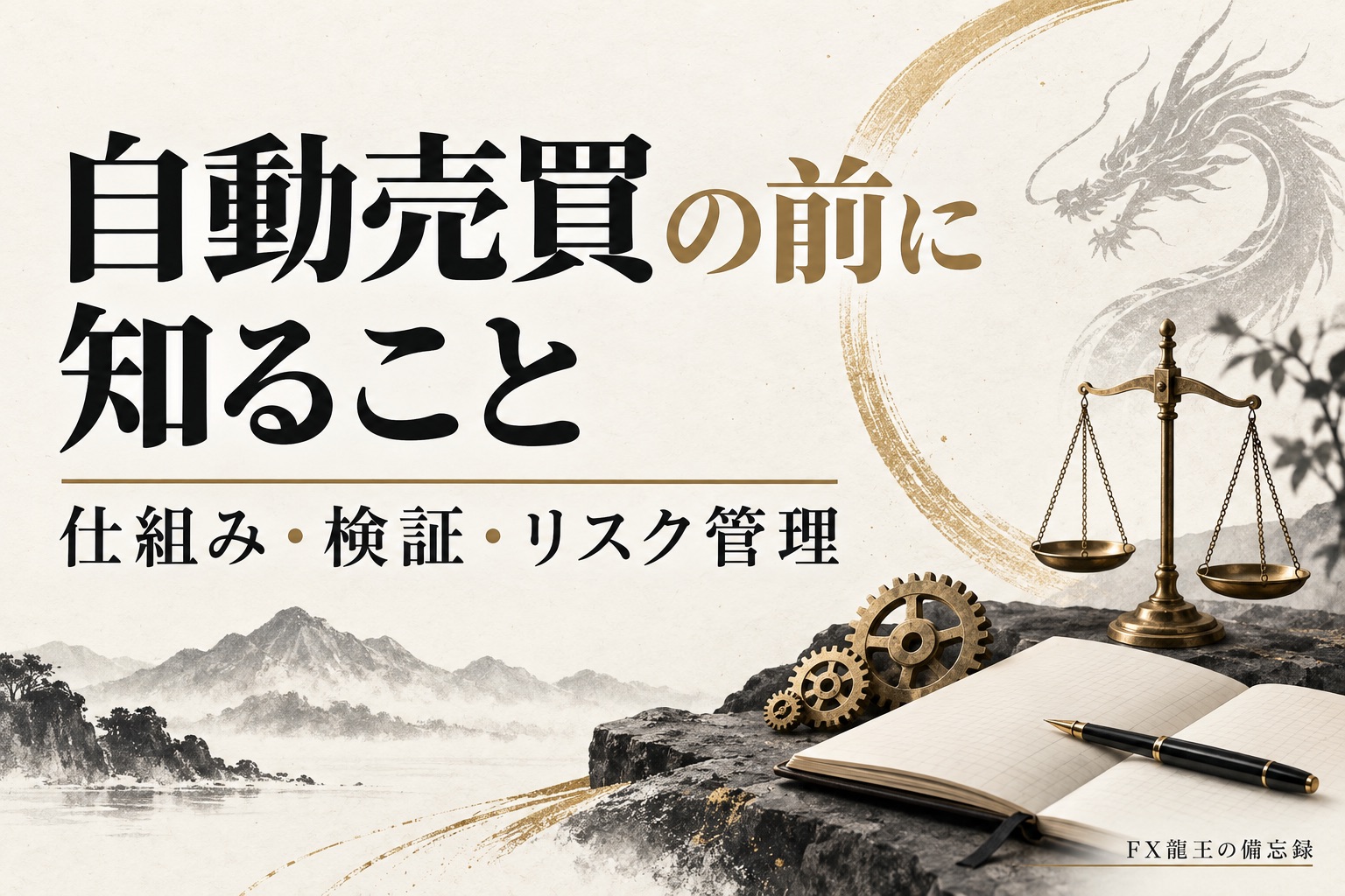 FX自動売買を任せきりにしないための確認ガイド