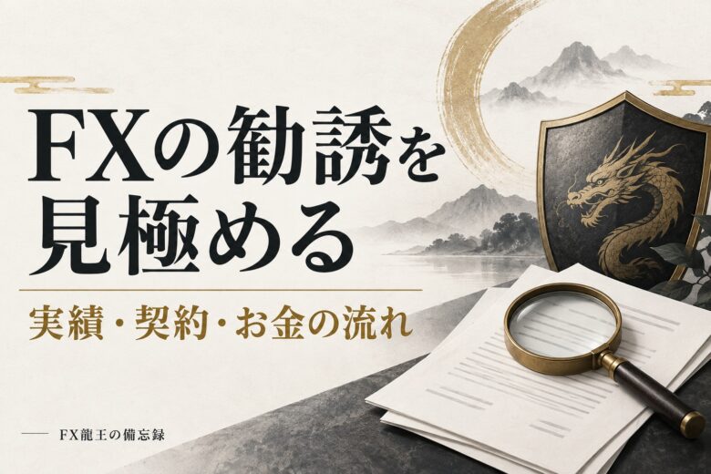 FXの怪しい勧誘を見極めるための確認ガイド