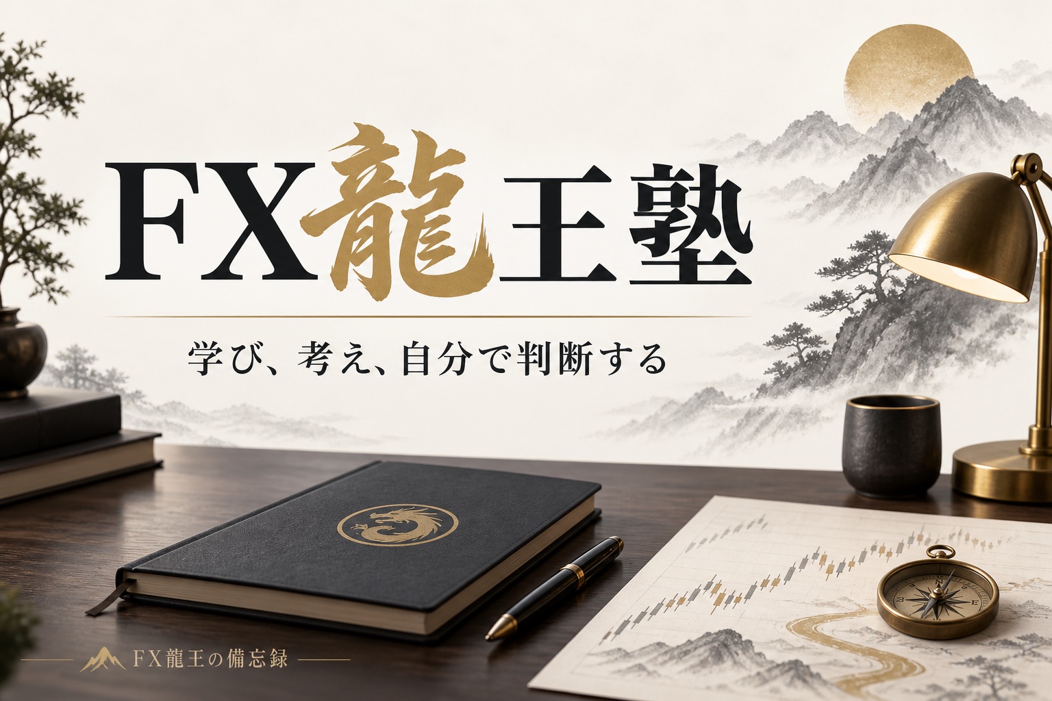 FX龍王塾。学び、考え、自分で判断するための講座