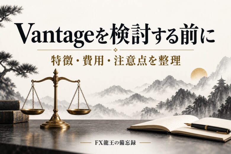 Vantageの評判と出金時の確認事項を整理するガイド